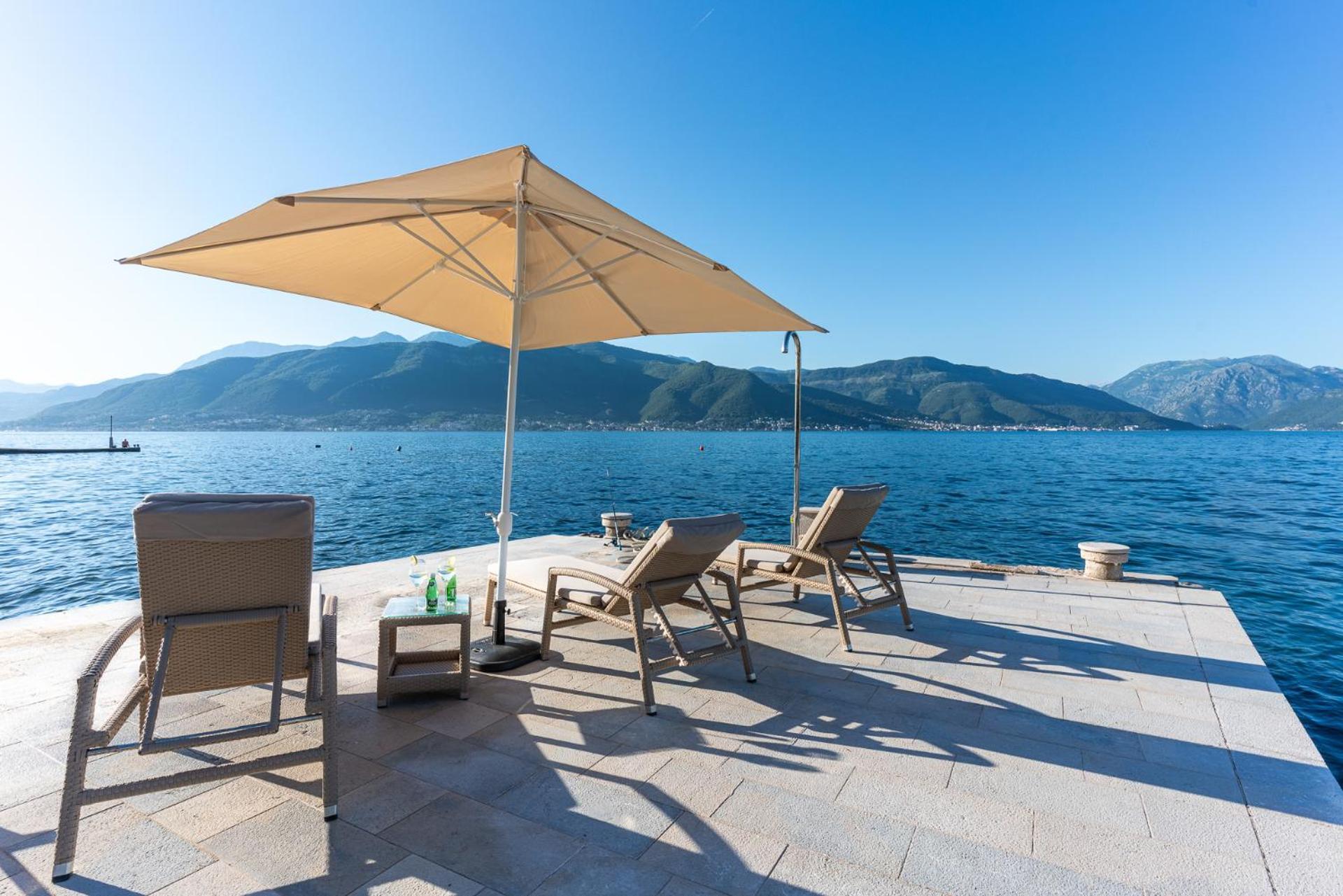 Villas Plitka Tivat Eksteriør bilde