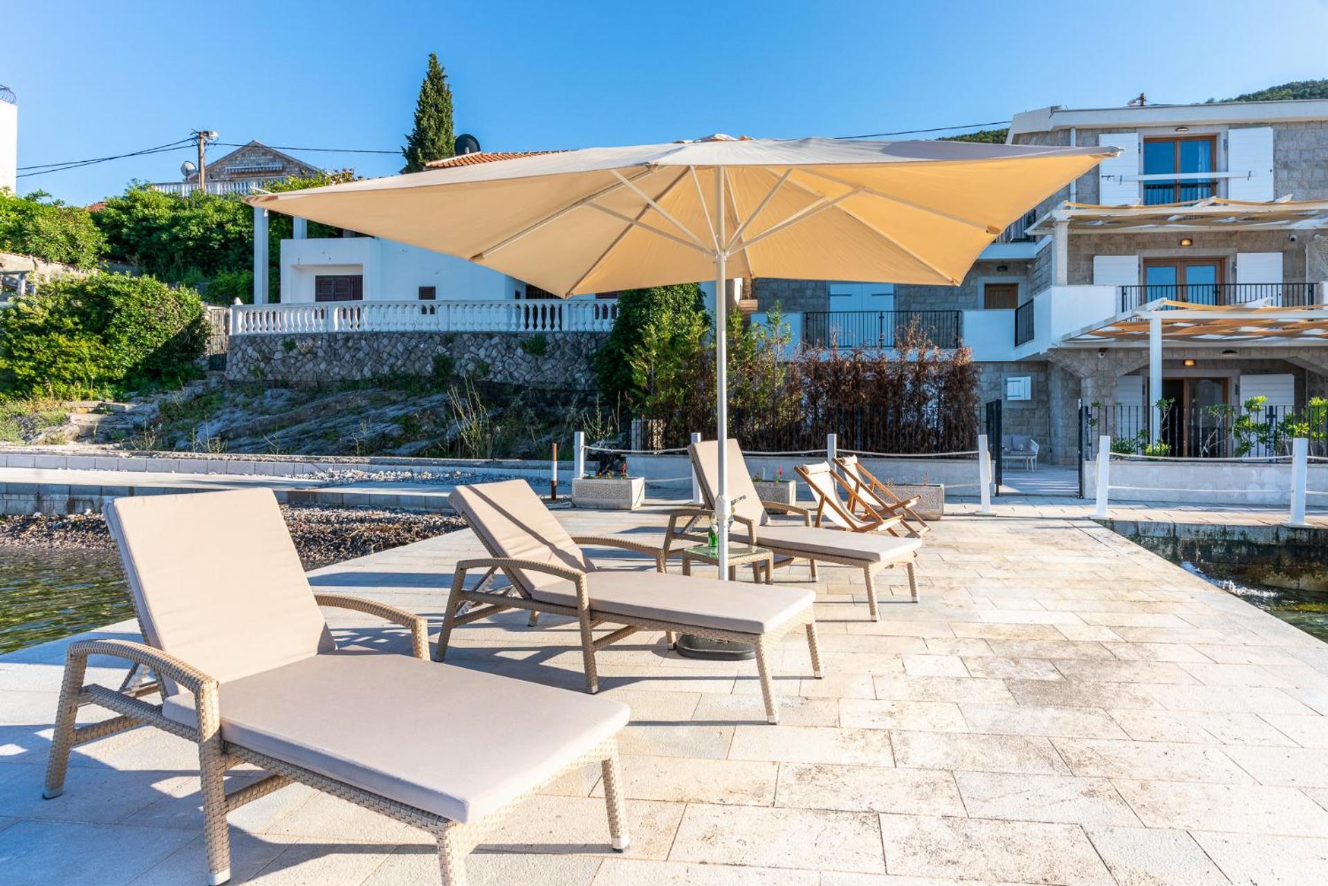 Villas Plitka Tivat Eksteriør bilde