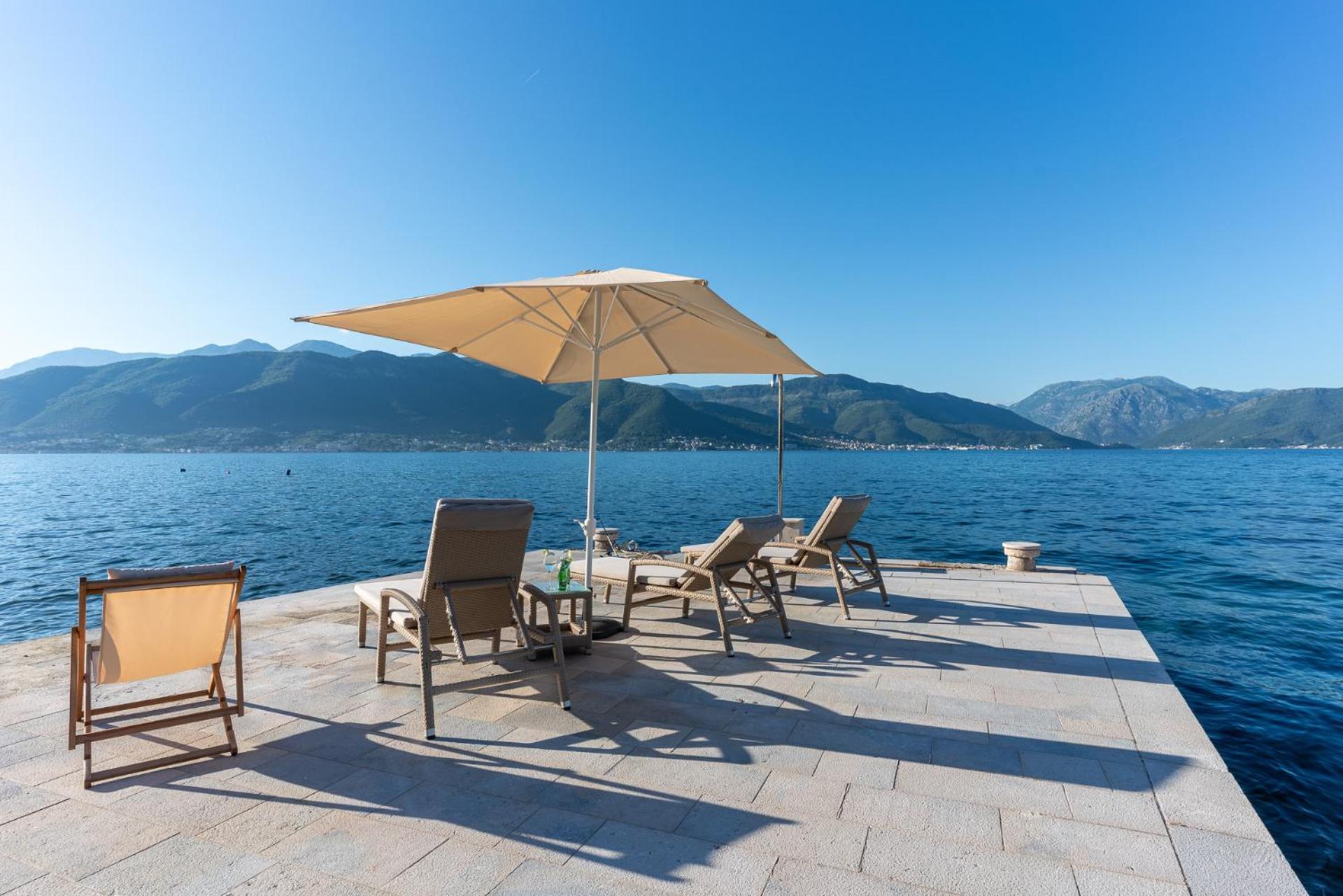 Villas Plitka Tivat Eksteriør bilde