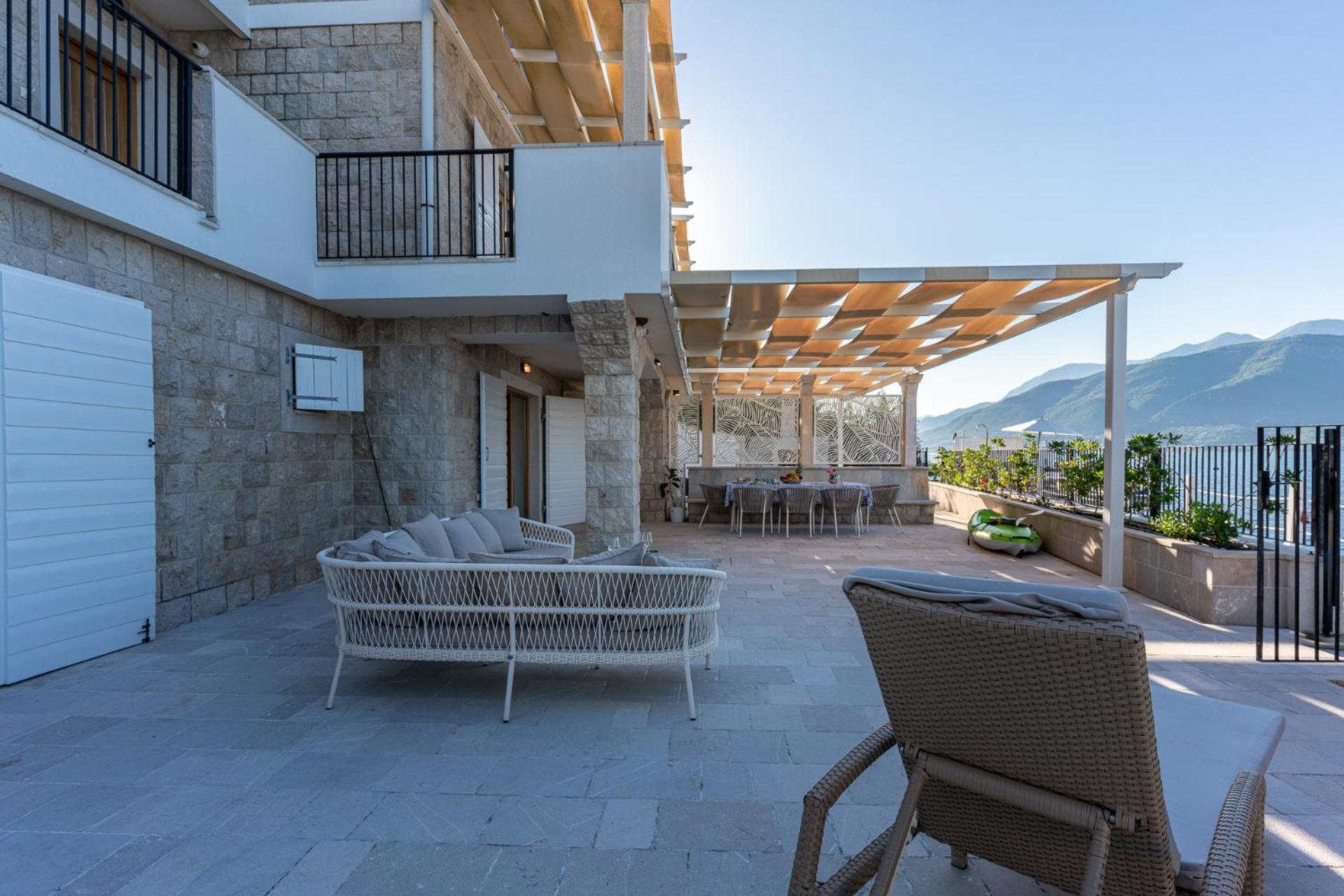 Villas Plitka Tivat Eksteriør bilde