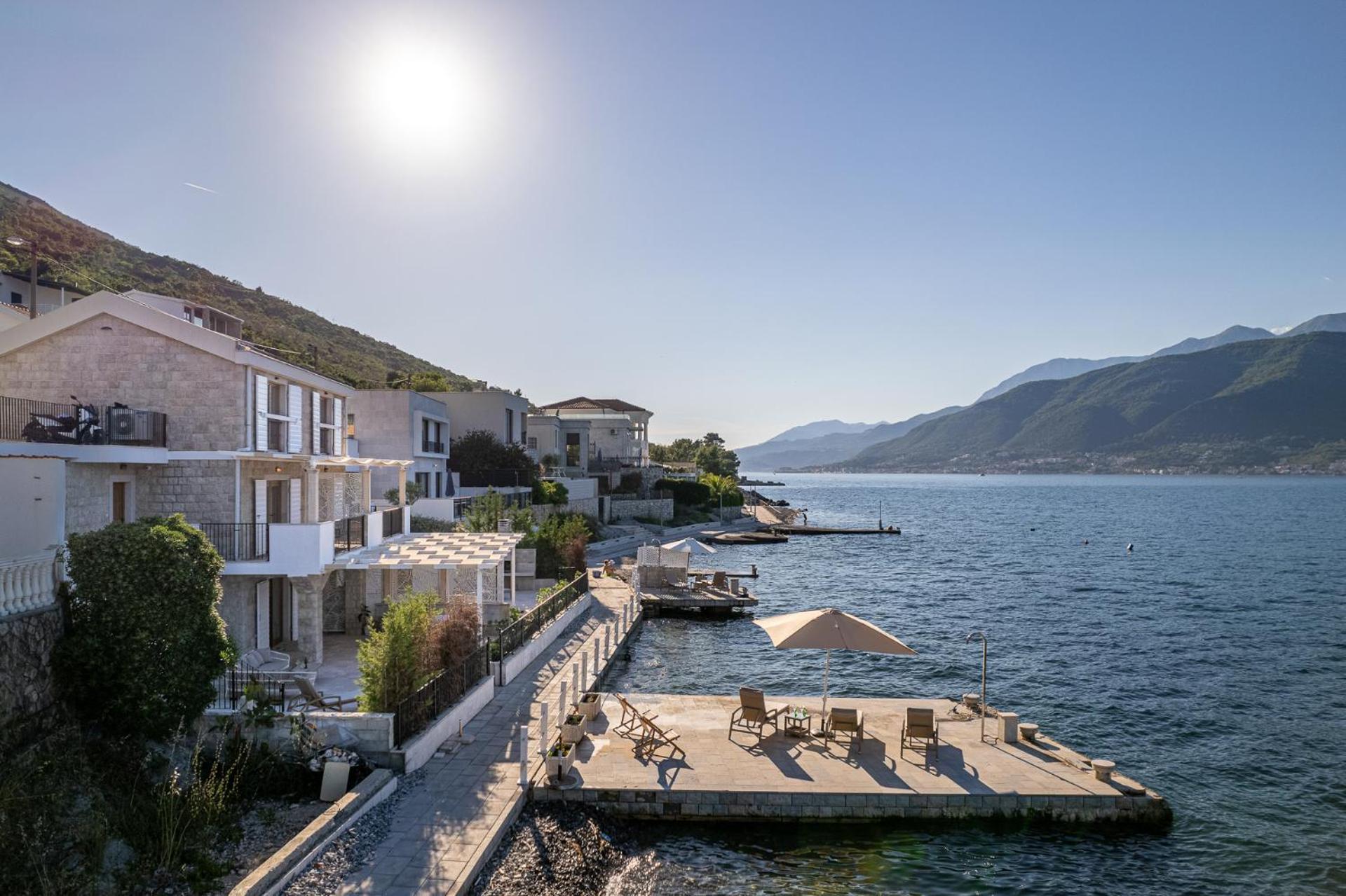 Villas Plitka Tivat Eksteriør bilde