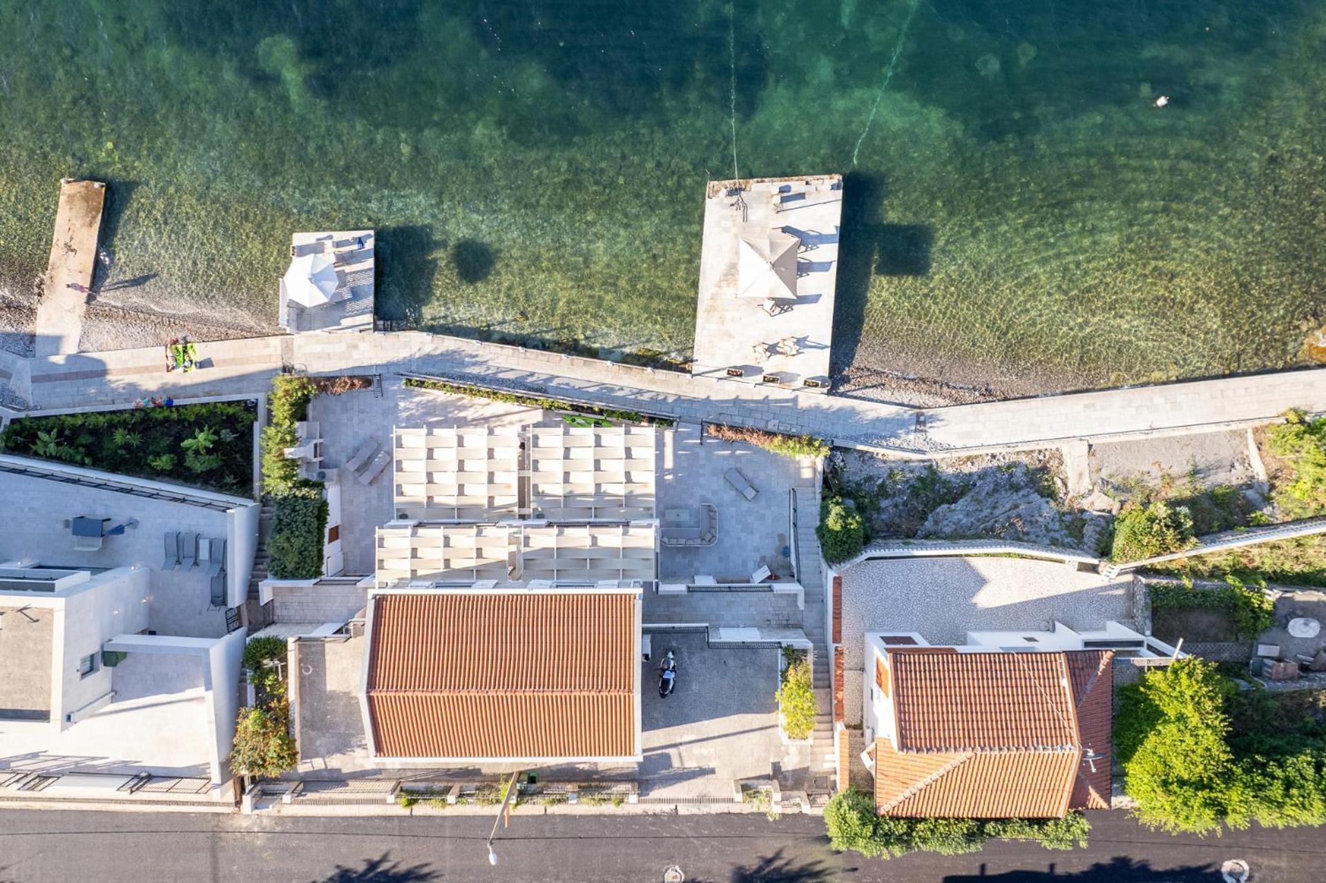 Villas Plitka Tivat Eksteriør bilde