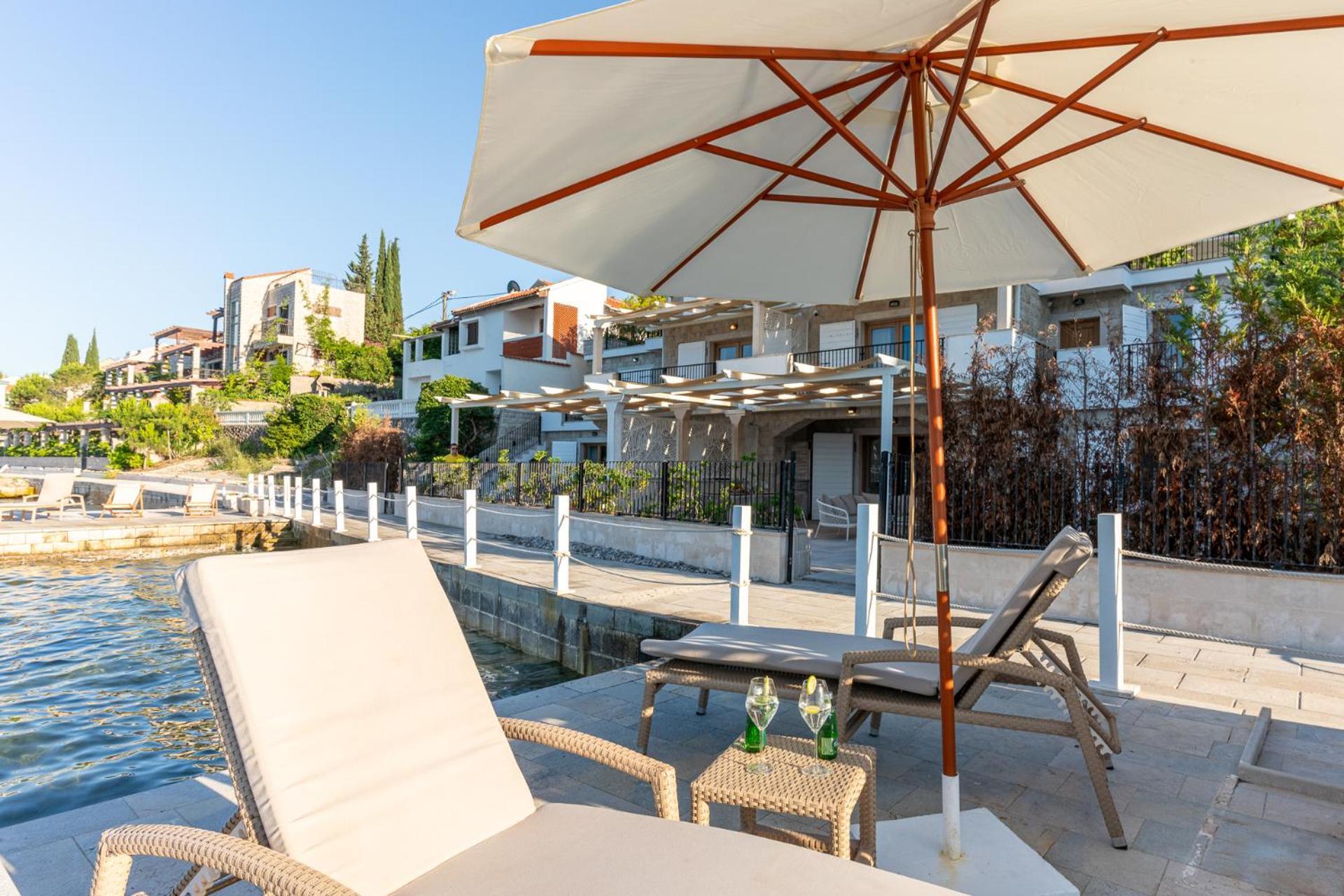 Villas Plitka Tivat Eksteriør bilde