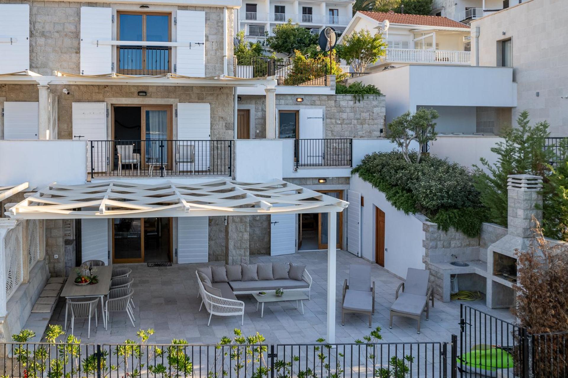 Villas Plitka Tivat Eksteriør bilde