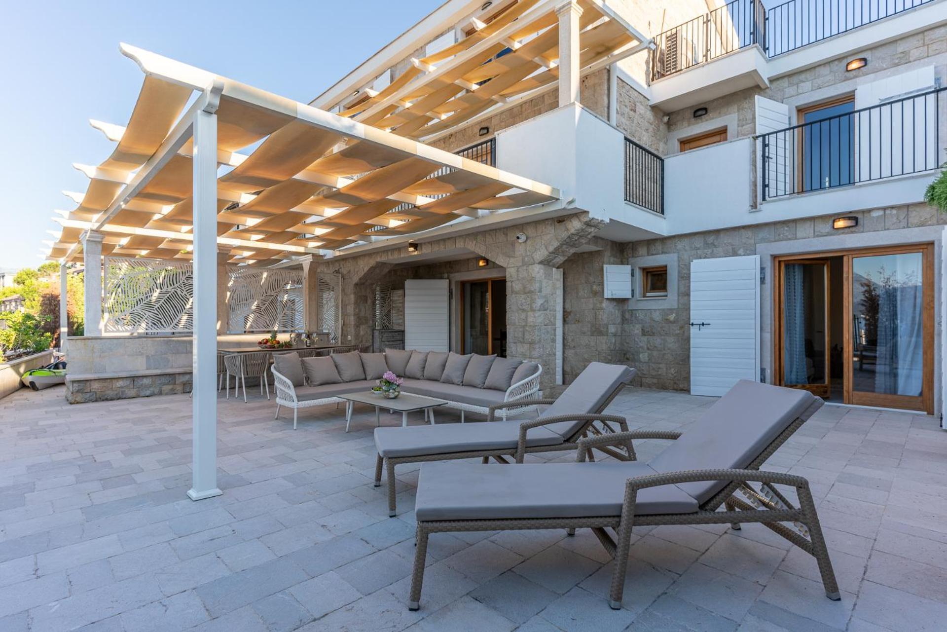 Villas Plitka Tivat Eksteriør bilde