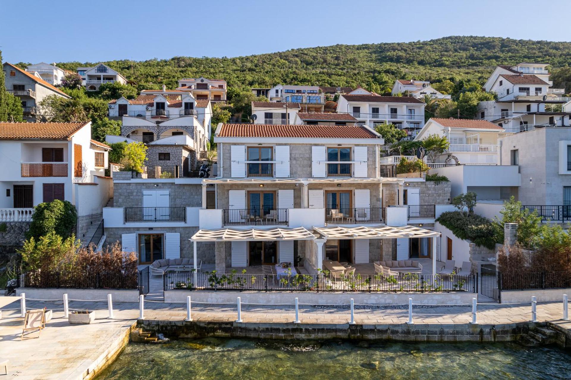 Villas Plitka Tivat Eksteriør bilde